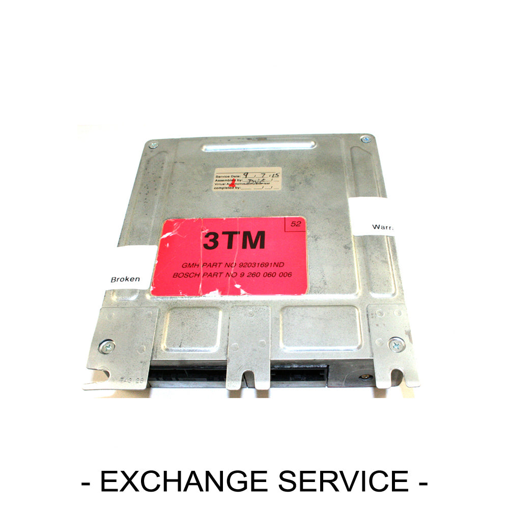 Reman. OEM Engine Control Module HOLDEN COMMODORE VL TURBO MAN OE# 9260060006-Exch