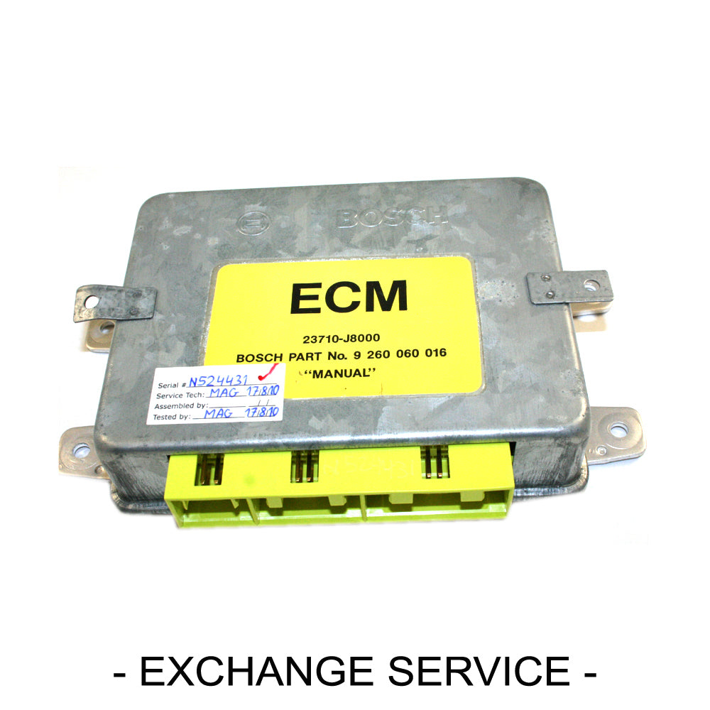 Re-manufactured OEM Engine Control Module ECM For NISSAN PINT MAN U12 FWD 2.0L-. - Exchange