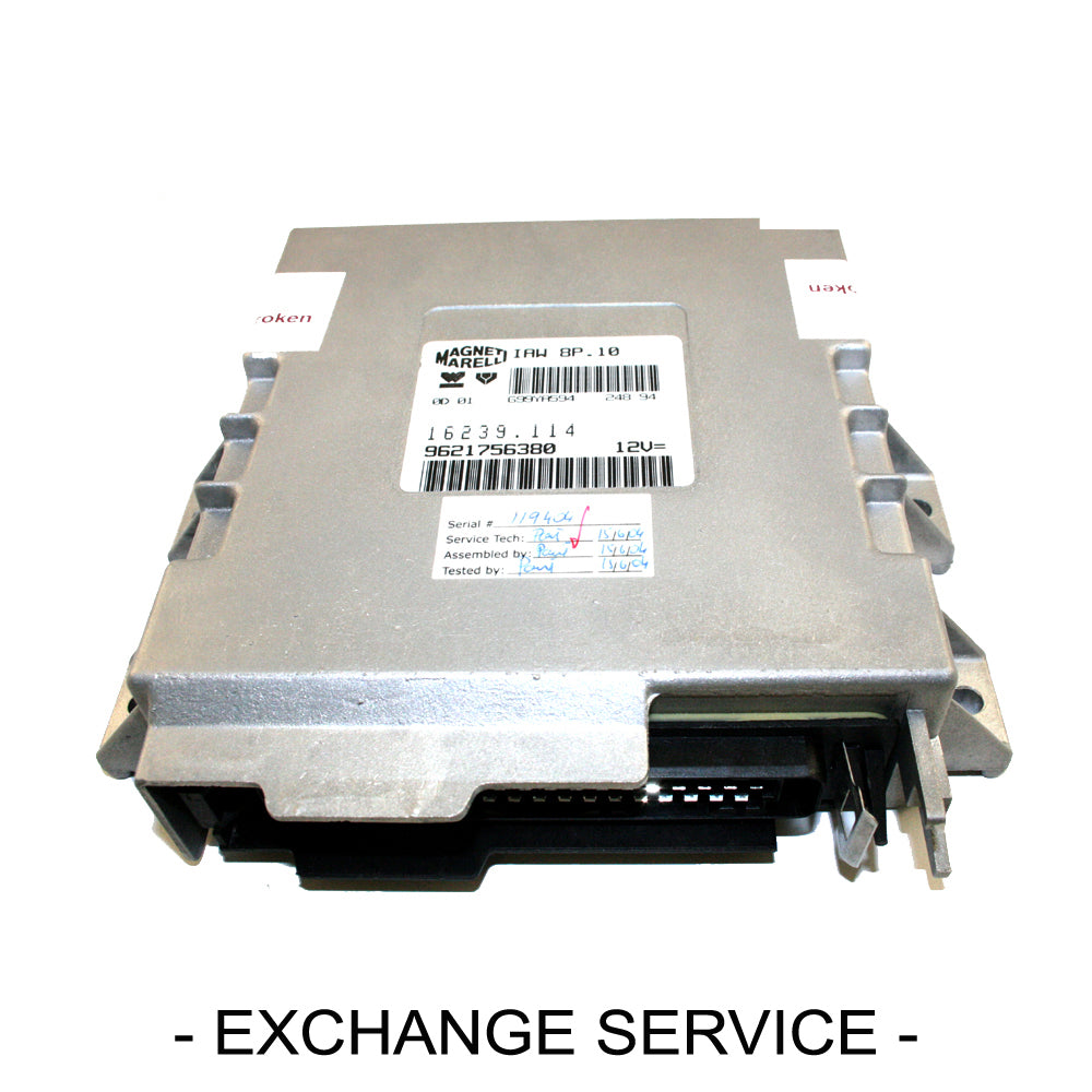 Re-manufactured OEM Engine Control Module For Peugeot 306 1994 1.8L OE# 9621756380 - Exchange