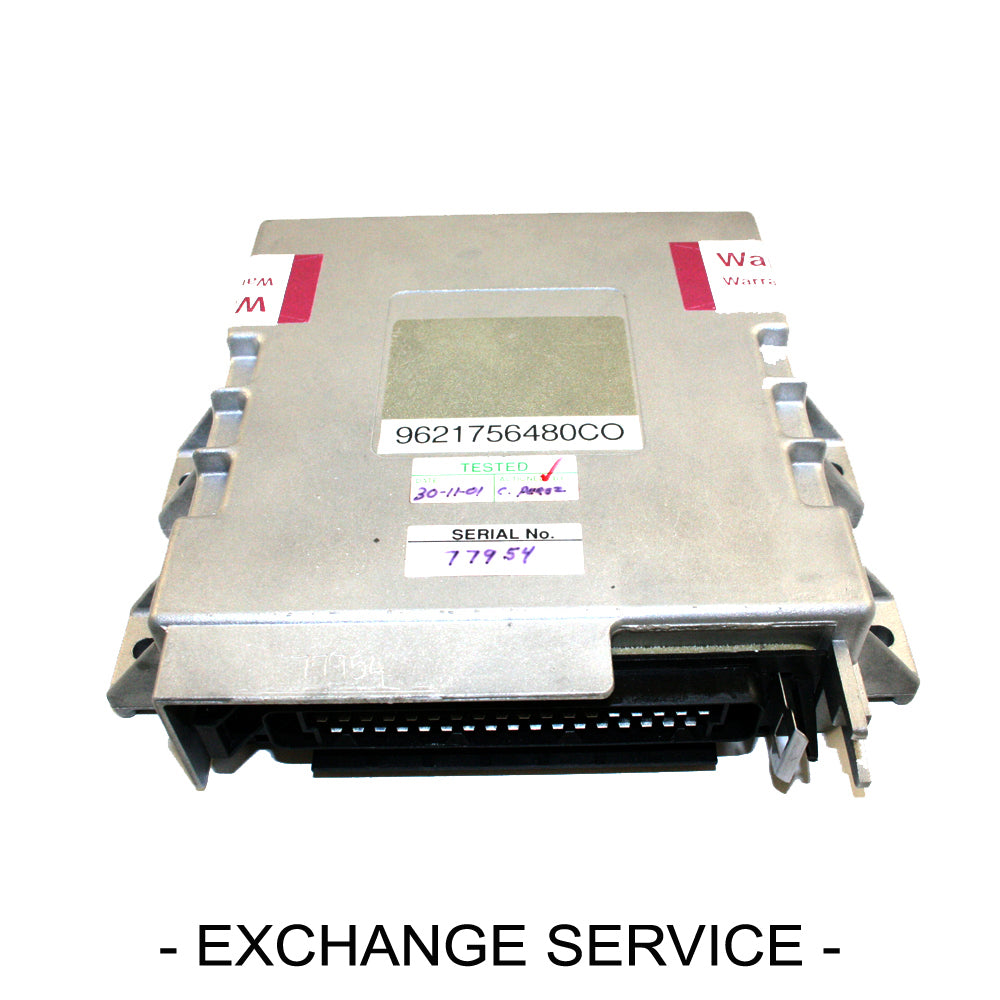 Re-manufactured OEM Engine Control Module For Peugeot 306 1994 1.8L . OE# 9621756480 - Exchange