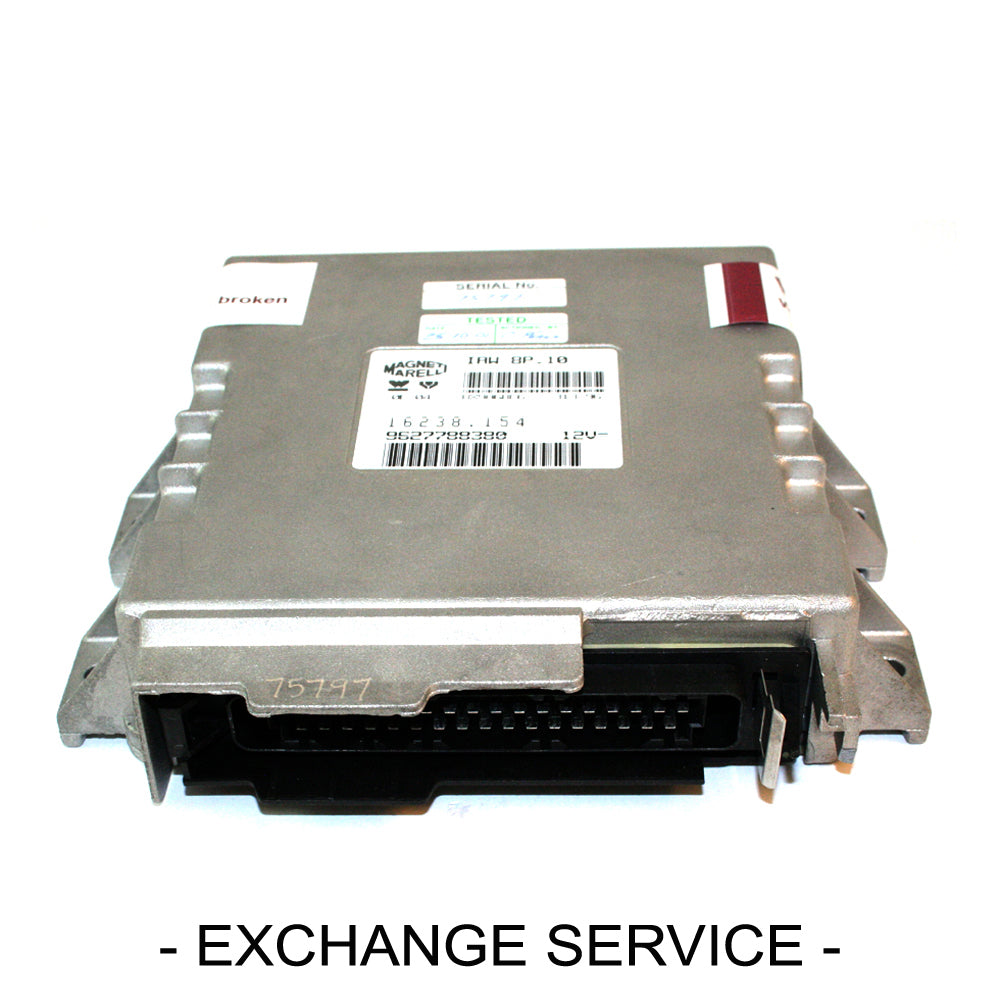 Re-manufactured OEM Engine Control Module For Peugeot 306 1994 1.8L . OE# 9627788380 - Exchange