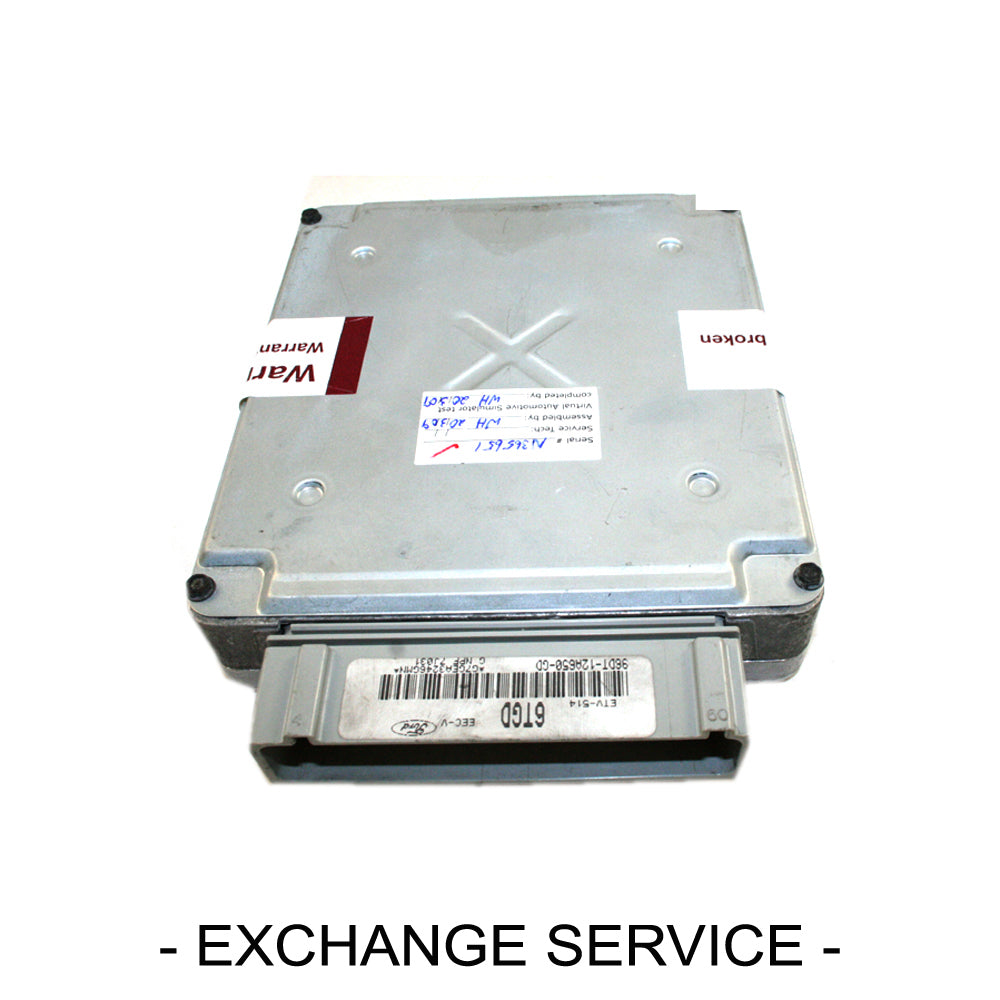 Re-manufactured OEM Engine Control Module For Ford EL 4.0 W/LPG AUTO OE# 96DTGE - Exchange