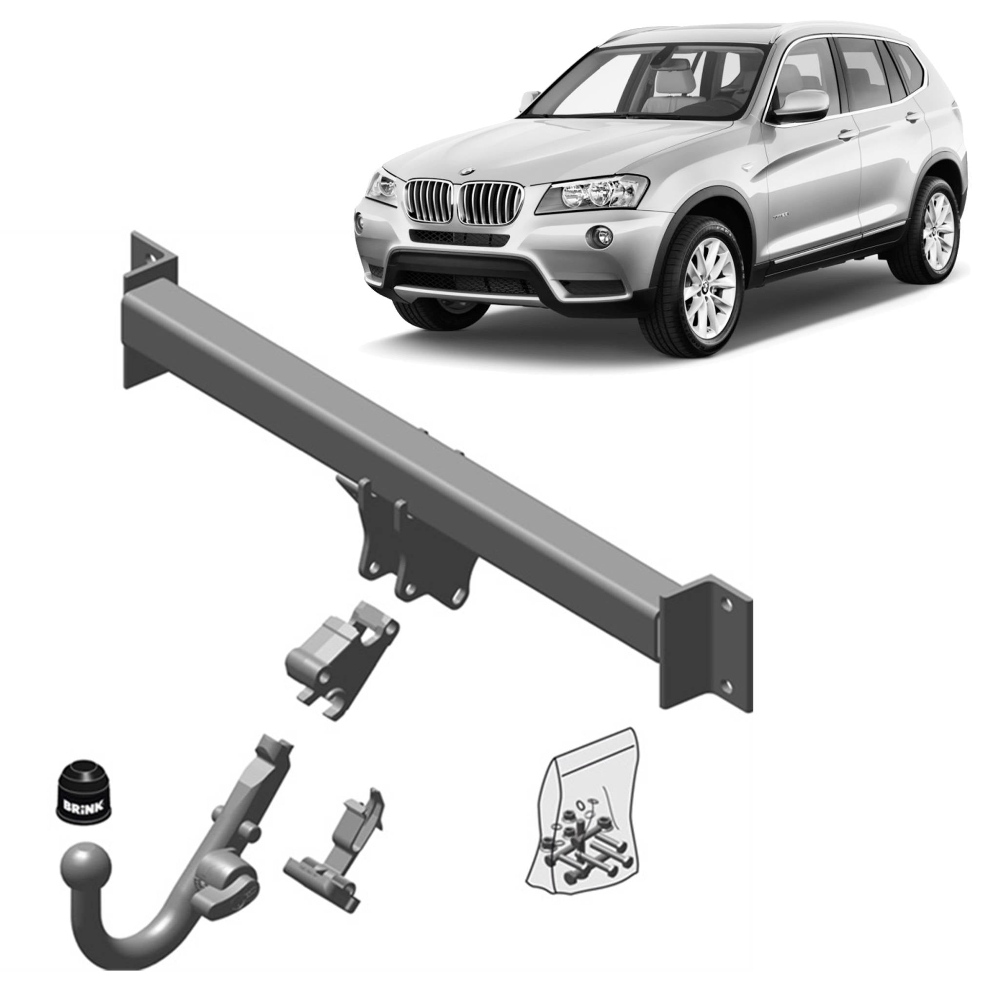 Brink Towbar for BMW X3 (01/2004 - 03/2011)