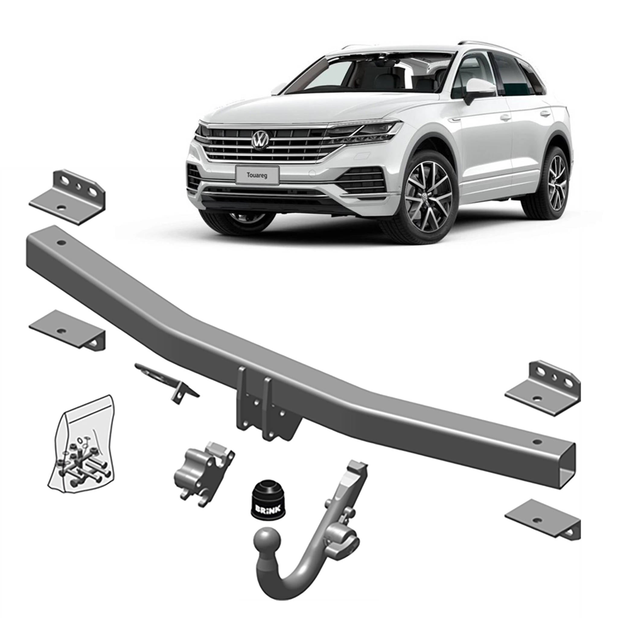 Brink Towbar for Volkswagen Touareg (01/2010 - 03/2018), Volkswagen Touareg (09/2003 - 05/2010)