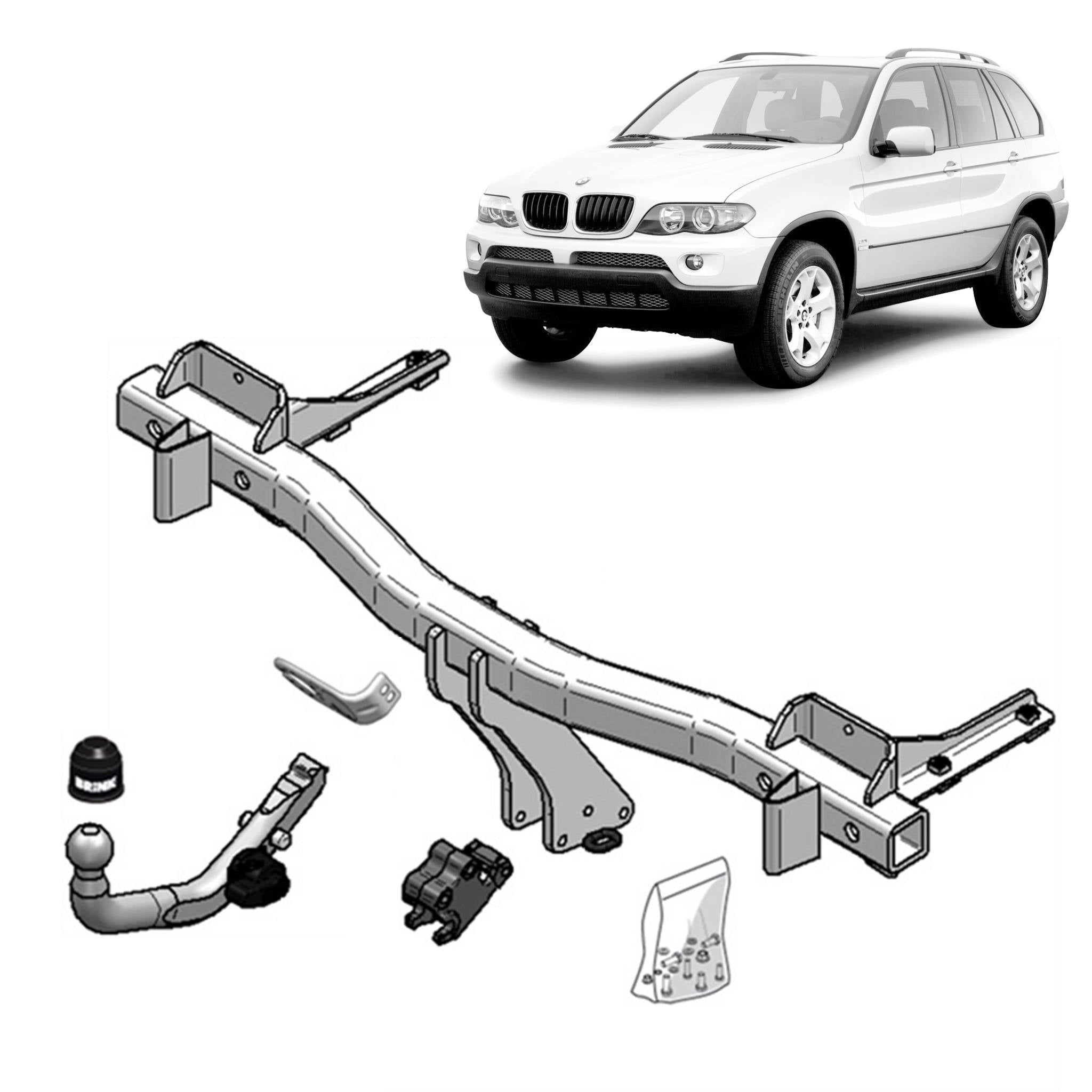 Brink Towbar for BMW X5 (04/2000 - 02/2007)