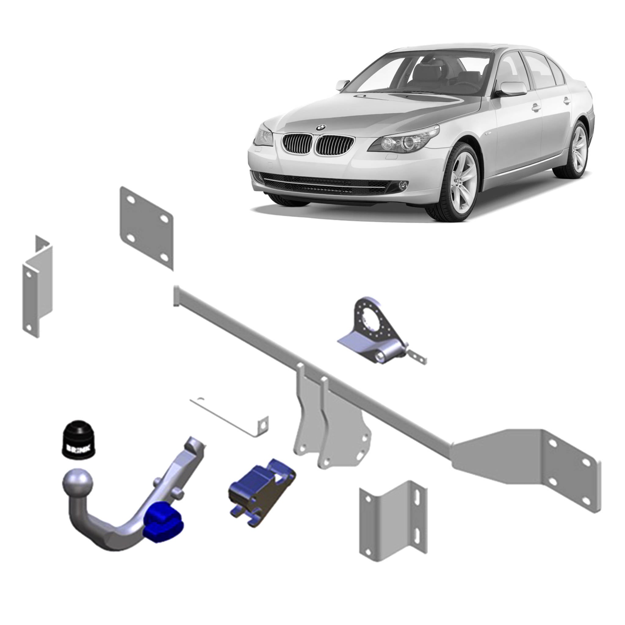 Brink Towbar for BMW 5 (01/2004 - 12/2010), BMW 5 (03/2001 - 12/2009)