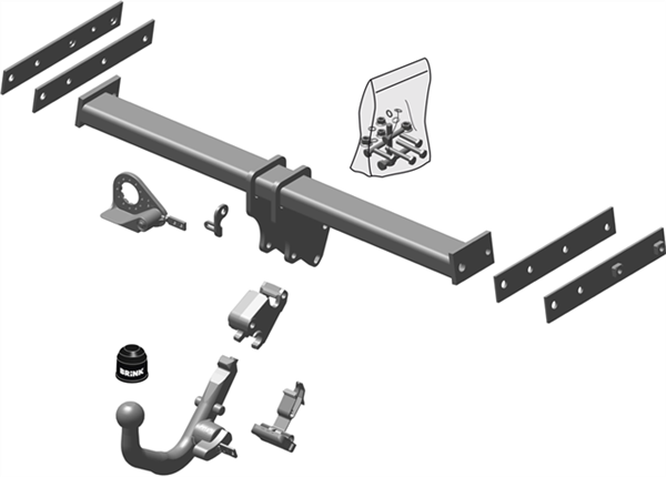Brink Towbar for Volvo Xc70 (04/2007 - on)