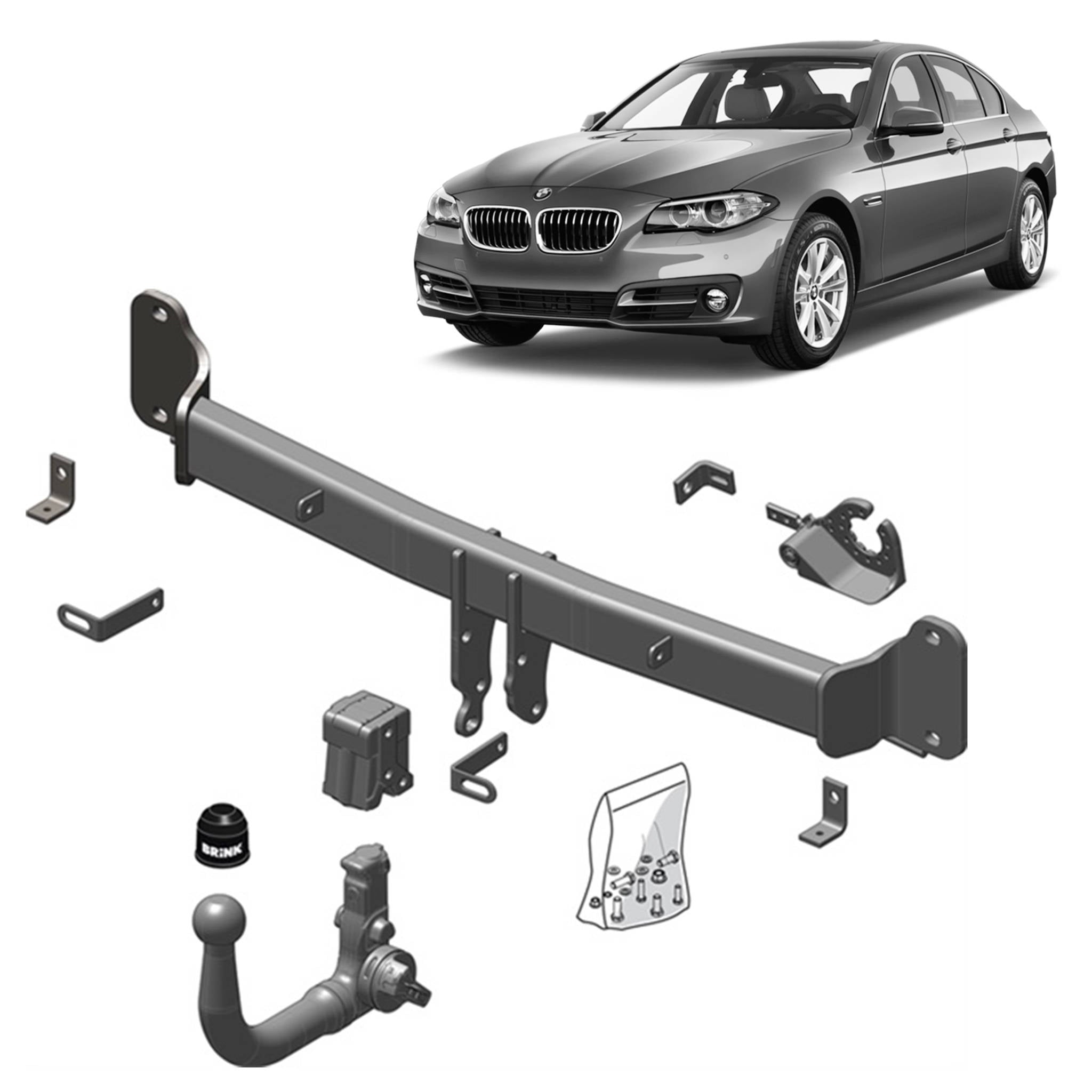Brink Towbar for BMW 5 (01/2010 - 10/2016), BMW 5 (01/2010 - 03/2017)