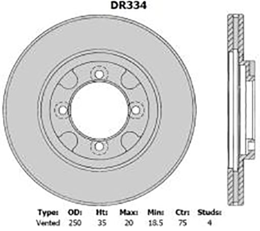 2x DR334