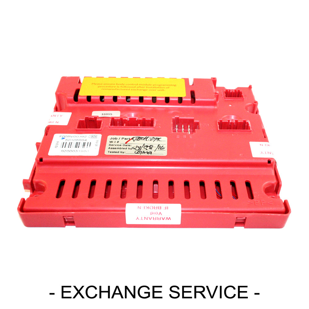 Re-manufactured OEM Body Control Module BCM For Ford Territory SX Red- change .. - Exchange