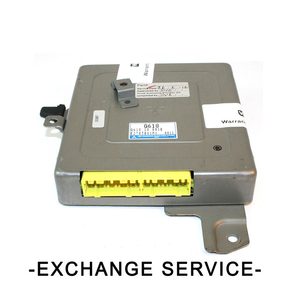 Re-manufactured OEM Engine Control Module For MAZDA COURIER 2.6 4X2 4/89-95. OE# G618 - Exchange