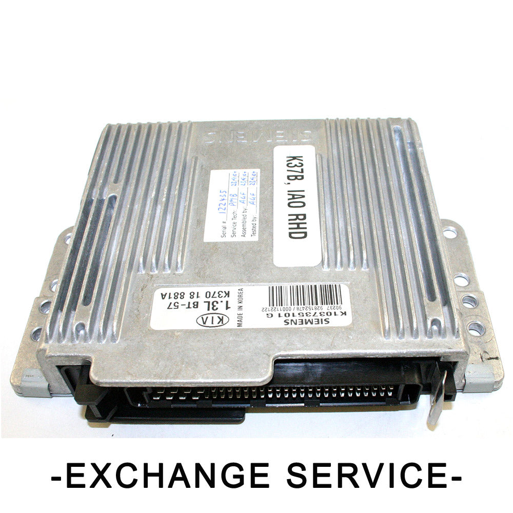 Re-manufactured OEM Engine Control Module For FORD FESTIVA/KIA 1.3LT OE# K103735101G - Exchange