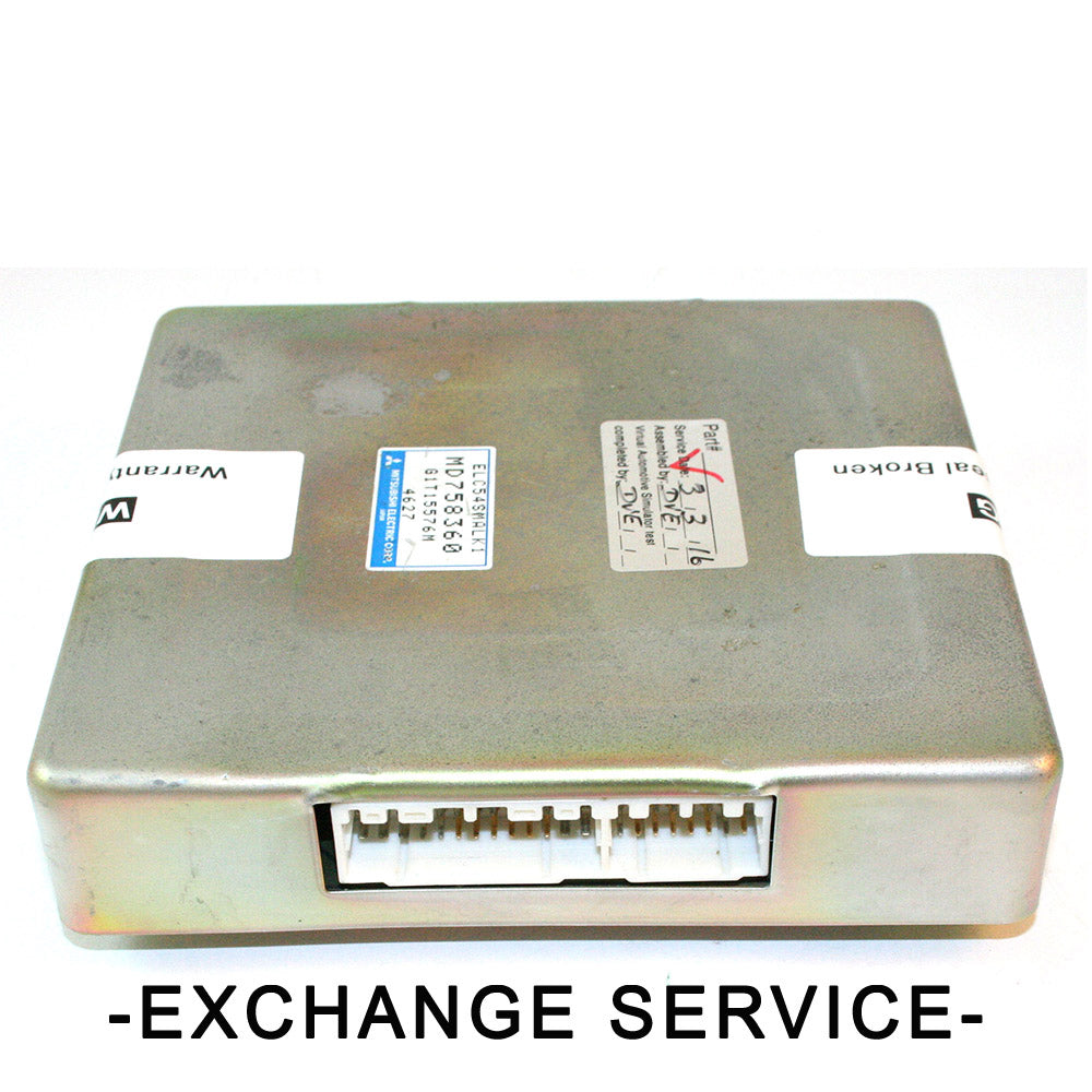 Re-manufactured OEM Transmission Engine Control Module ECM For MITSUBISHI MAGNA TS.-. - Exchange