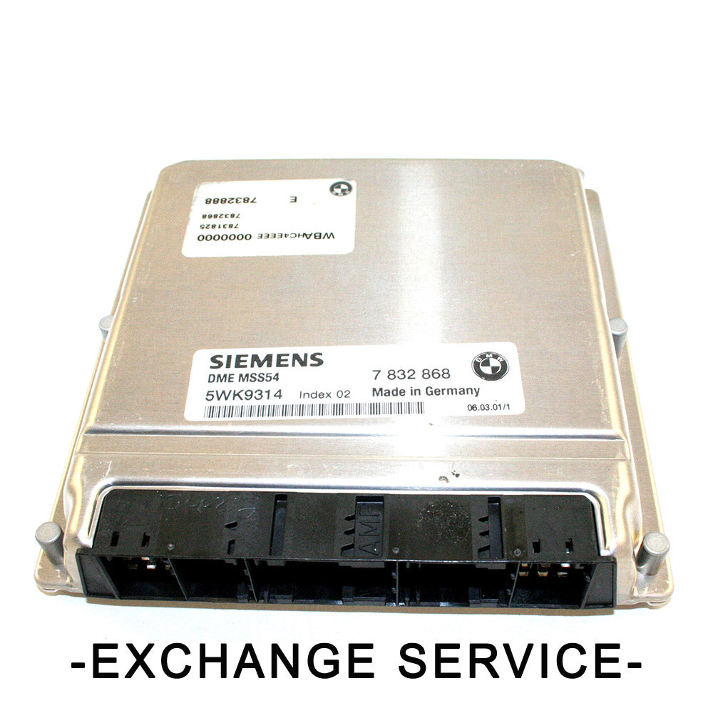 Re-manufactured OEM Engine Control Module ECM For BMW M3 E46 Z3change - Exchange