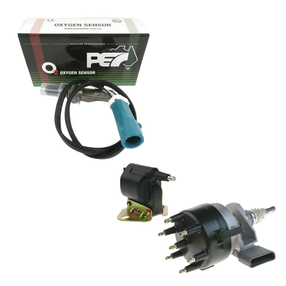 New DISTRIBUTOR + IGNITION COIL+ OXYGEN SENSOR For FORD FALCON XG UTE,XH UTE/VAN