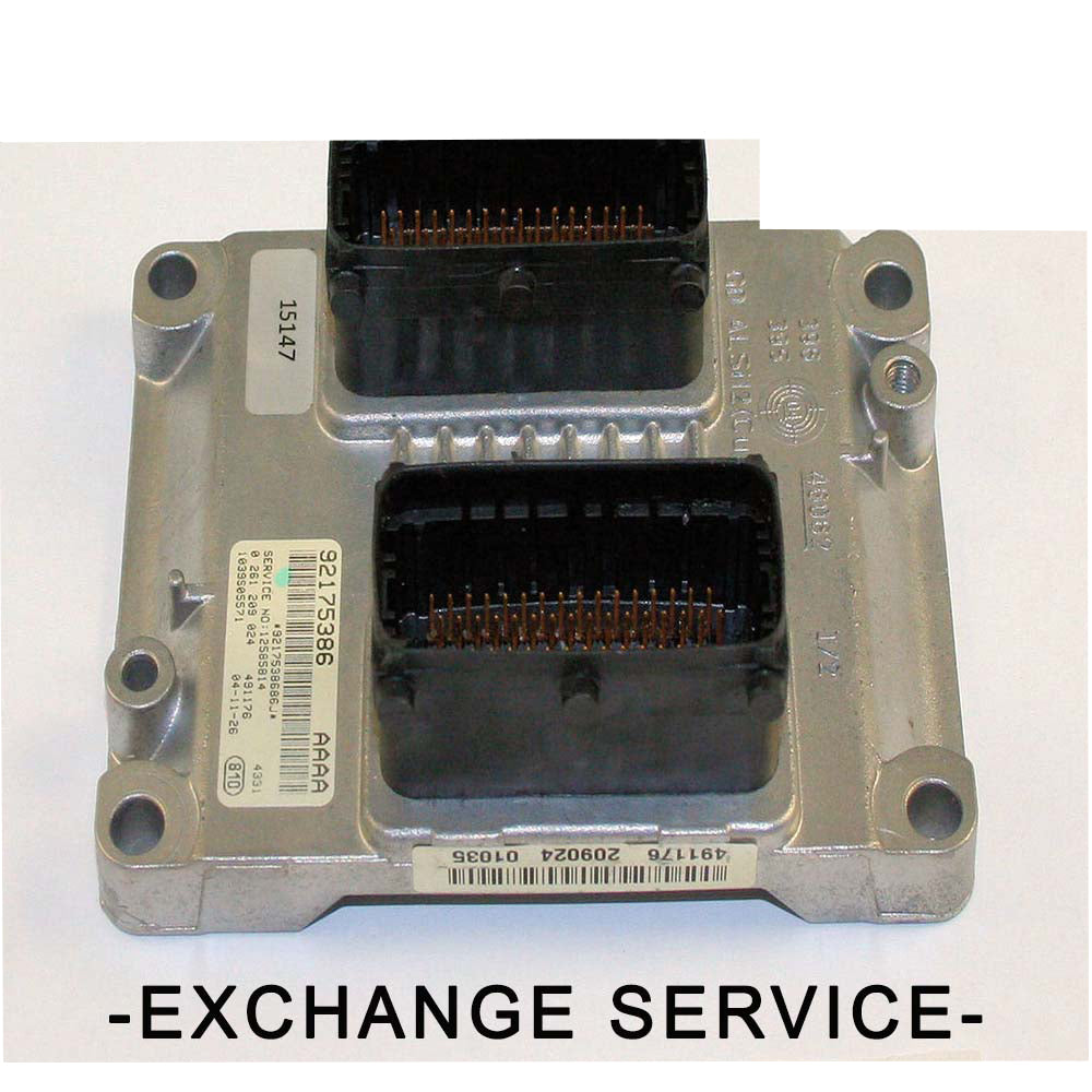 Re-manufactured OEM Electronic Control Module ECU For HOLDEN CREWMAN VZ 3.6 Lt CAB CHASSIS AUTO 175KW - Exchange