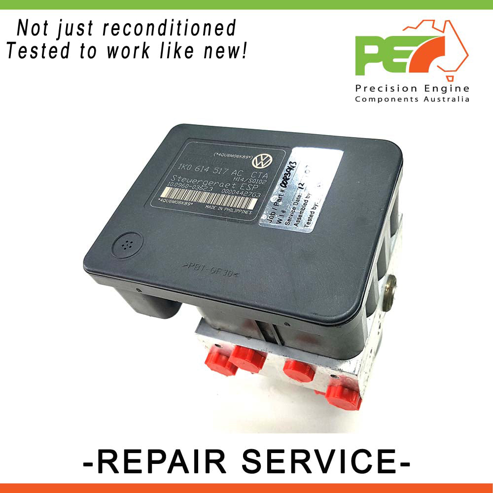 MK60P ABS Module Repair Service By PEC For Volkswagen Golf Type 5 (1K)