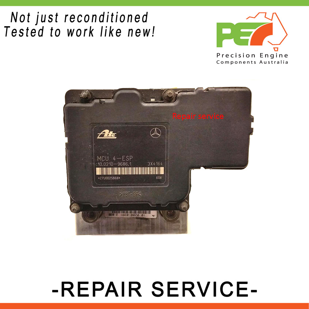 ABS ESP pump assembly Repair Service For Mercedes Benz ML270 CDI W163 2.7L