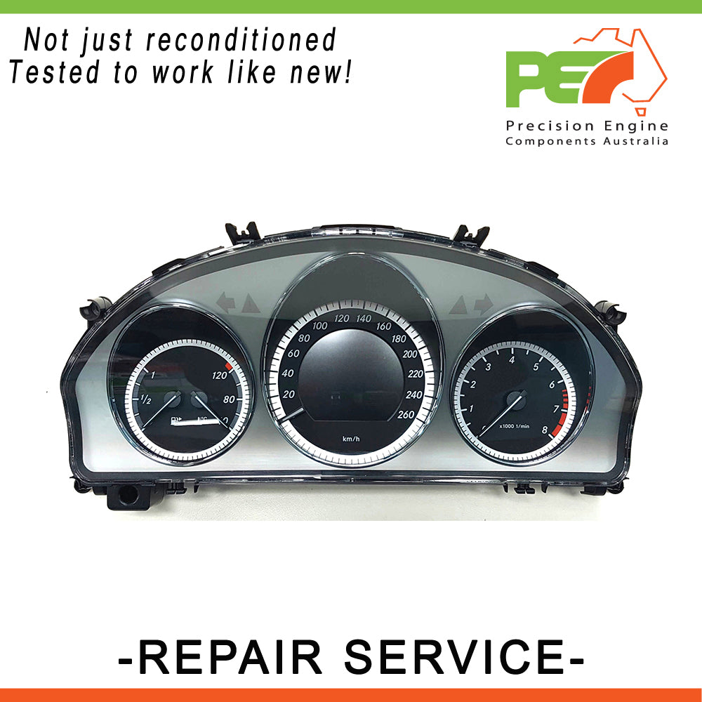Dash Cluster / Display Repair Service For Mercedes Benz C350 CDI W204