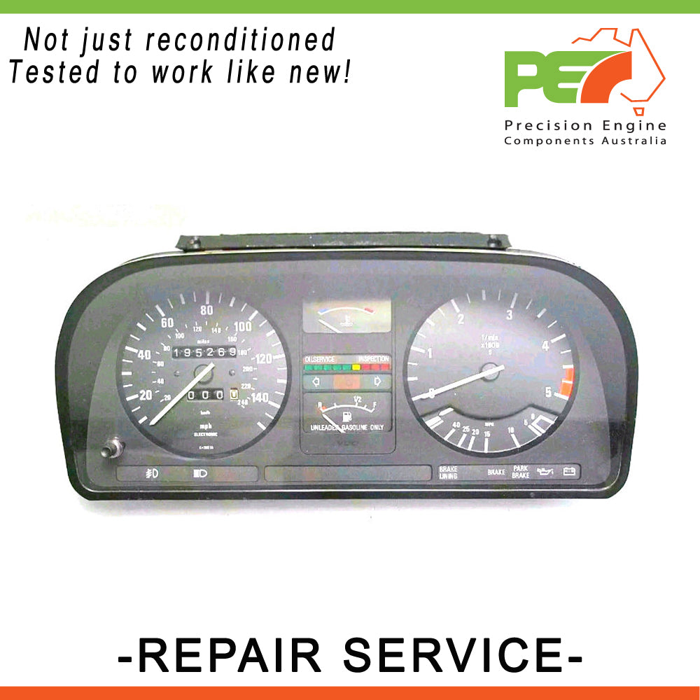 Dash Cluster / Display Prompt Repair Service For BMW 528i E28 2.8L