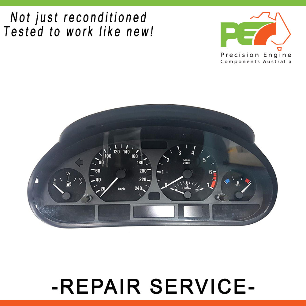Dash Cluster / Display Prompt Repair Service By PEC For BMW Z3 E46 3.0L