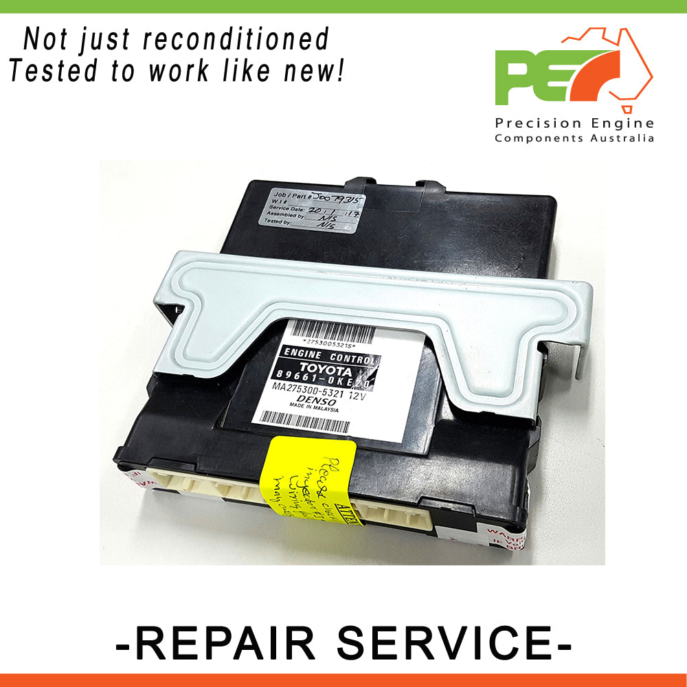 Electronic Control Module (ECM) Repair Service For Toyota Hilux TGN16R 2.7L