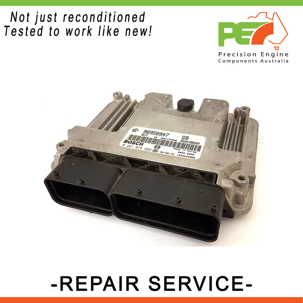 Electronic Control Module (ECM) Repair Service For Holden Captiva CG 2.0L Diesel
