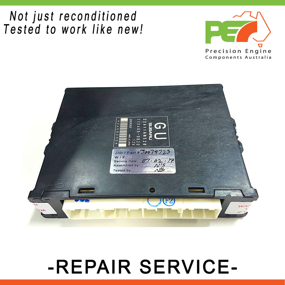 Electronic Control Module (ECM) Repair Service For Subaru Forester SH ...