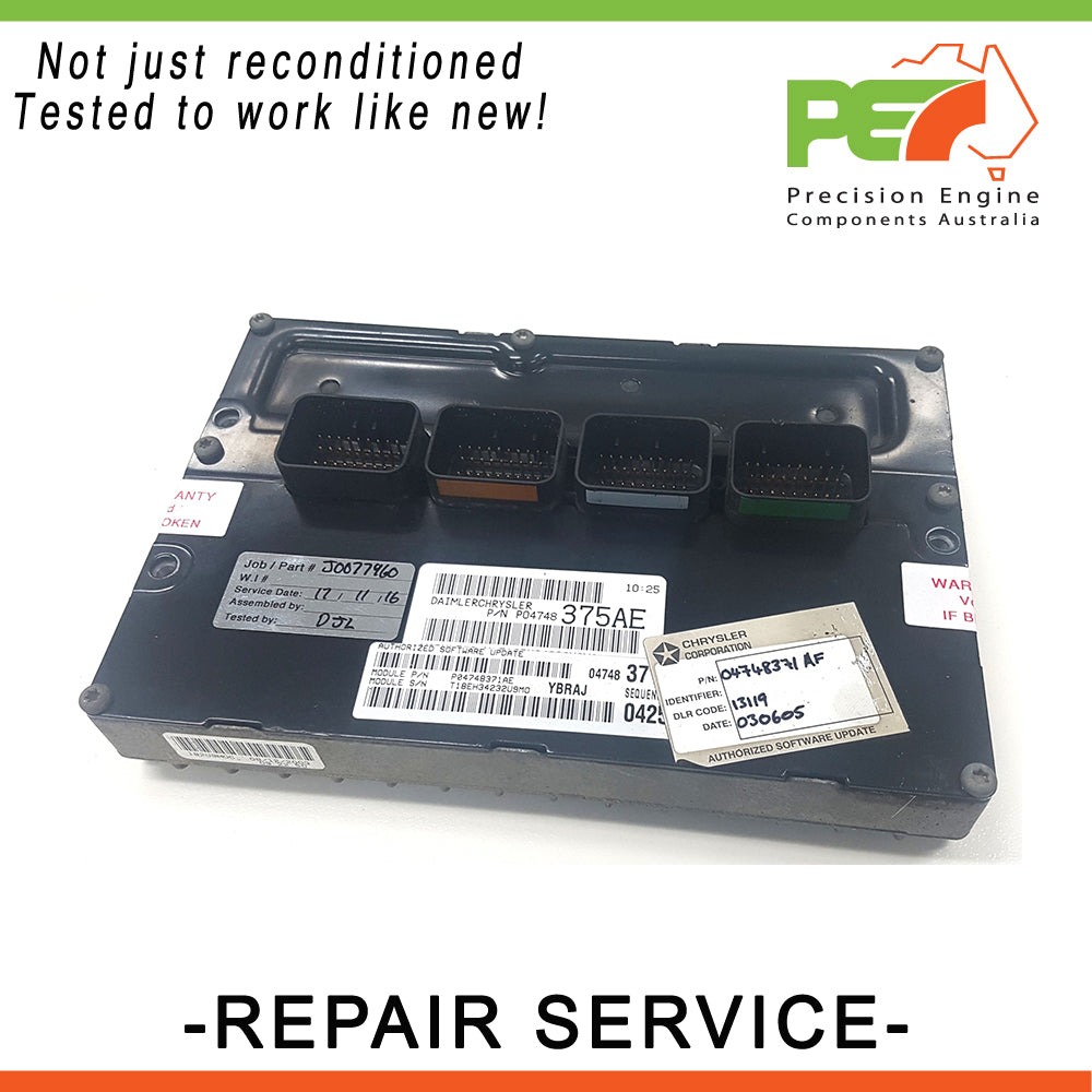 Electronic Control Module (ECM) Repair Service For Jeep Wrangler TJ 4.0L