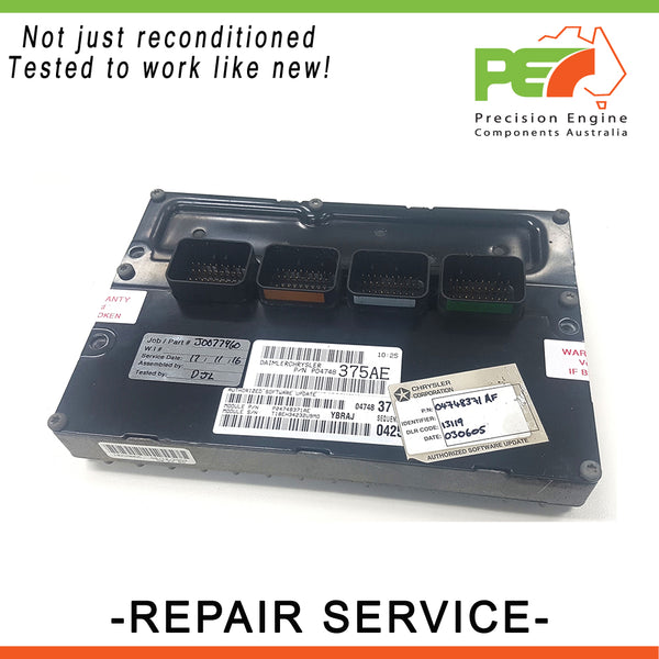 Electronic Control Module (ECM) Repair Service For Jeep Wrangler TJ 4 ...