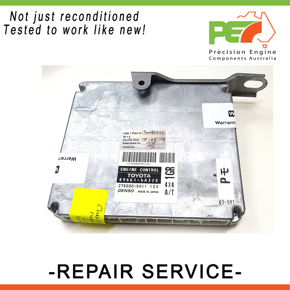 Electronic Control Module (ECM) Repair Service For Toyota Prado GRJ150 V6 4.0