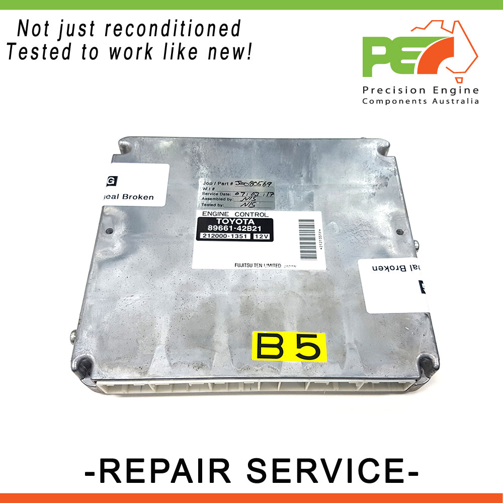 Electronic Control Module (ECM) Repair Service For Toyota Rav4 ACA23R 2.4L