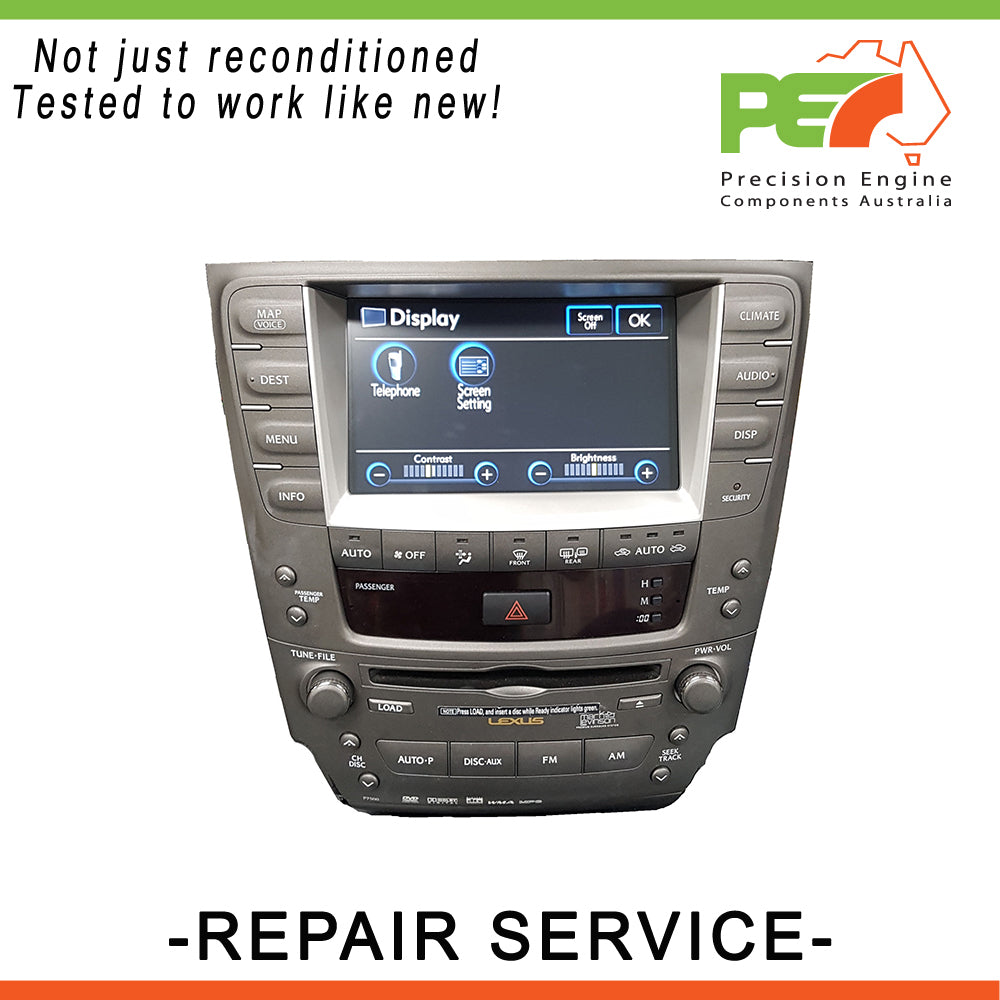 Dash Cluster / Display Repair Service For Lexus IS250C GSE20R 2.5L