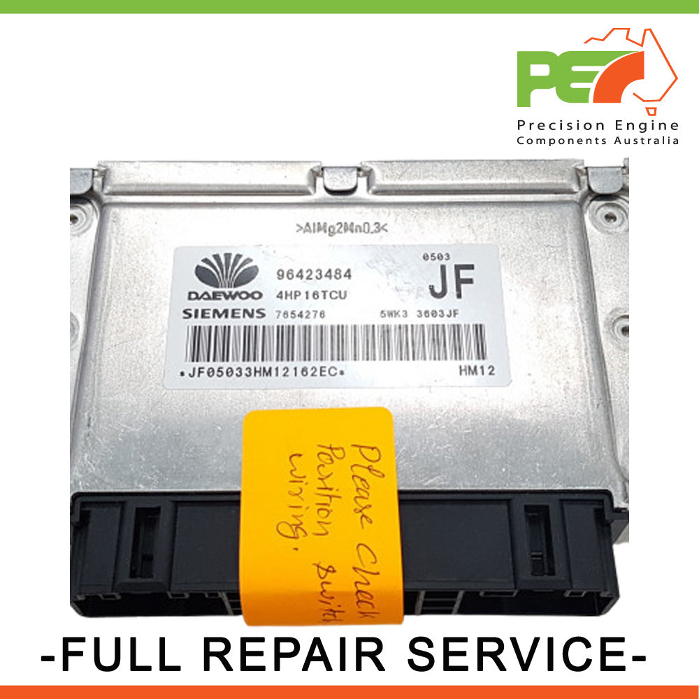 Transmission Control Module TCM Repair Service For Holden Viva JF Auto 2005-2009