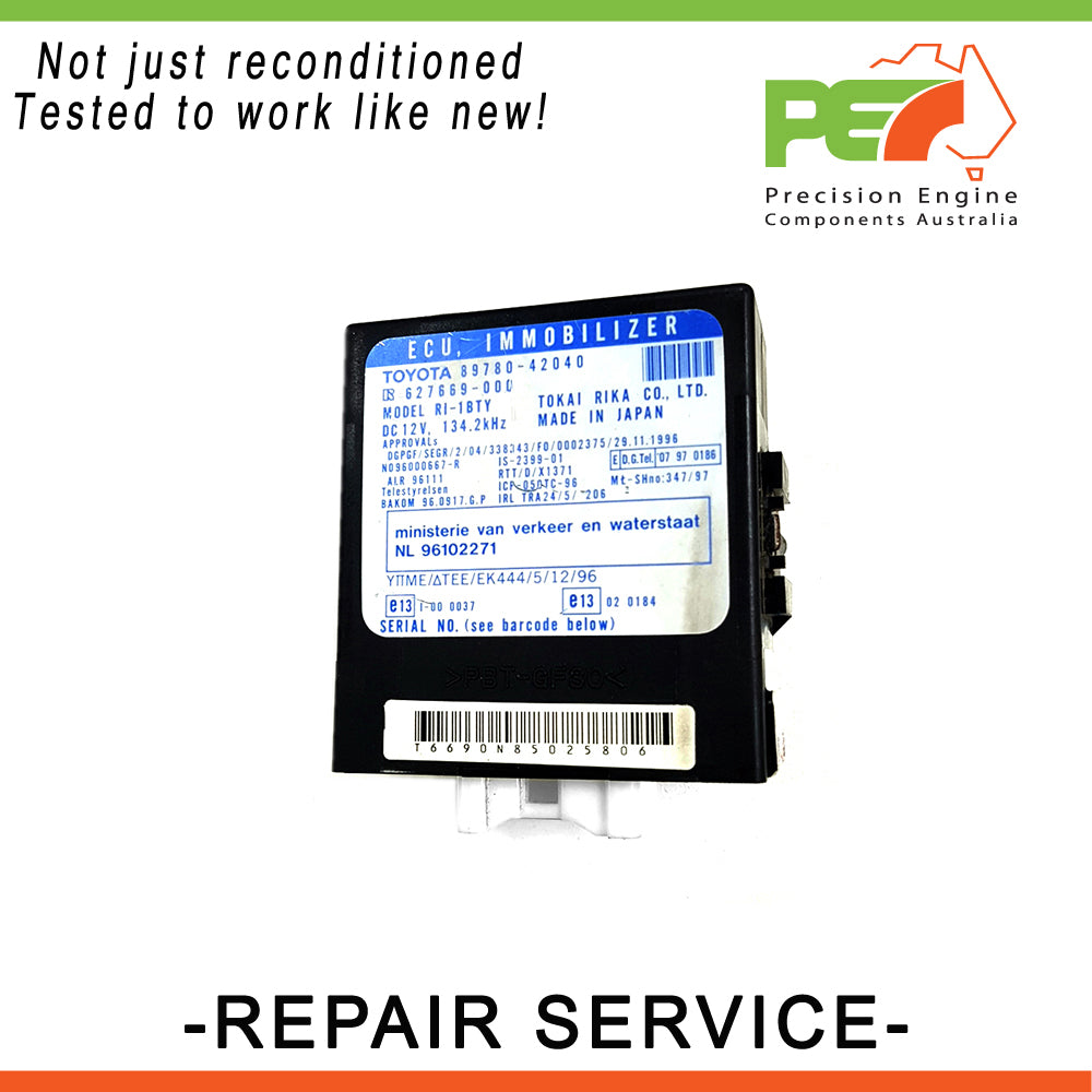 Immobiliser Module (Anti Theft) Repair Service For Toyota Rav 4 SXA10